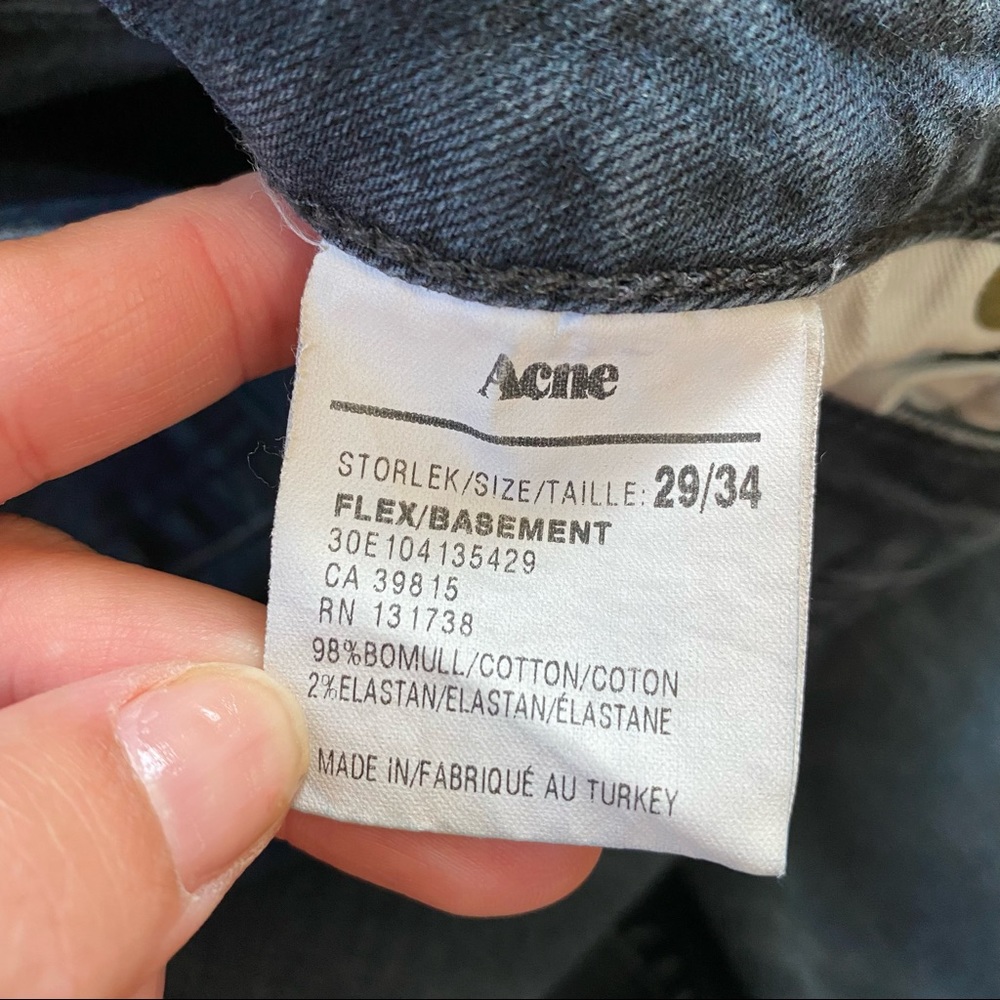 Acne Flex Skinny Jeans - Picture 6 of 9